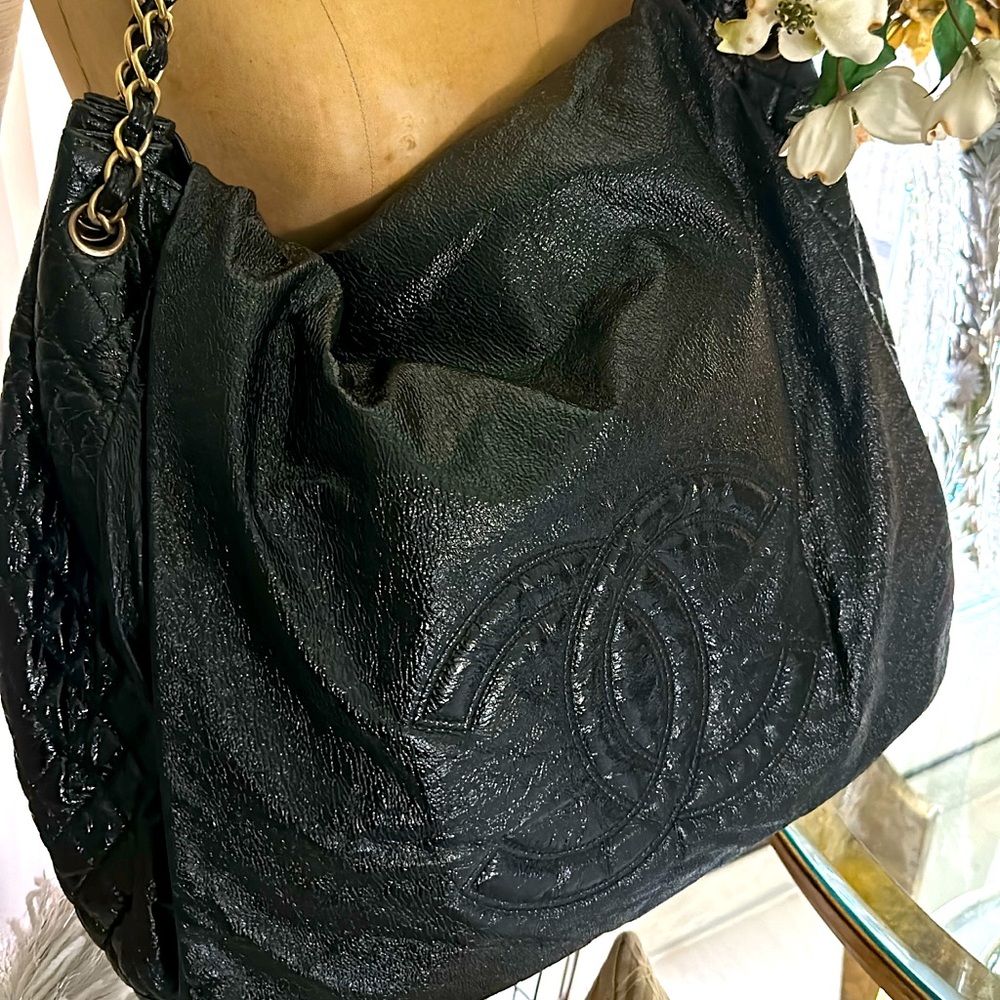 Authentic Chanel hobo bag